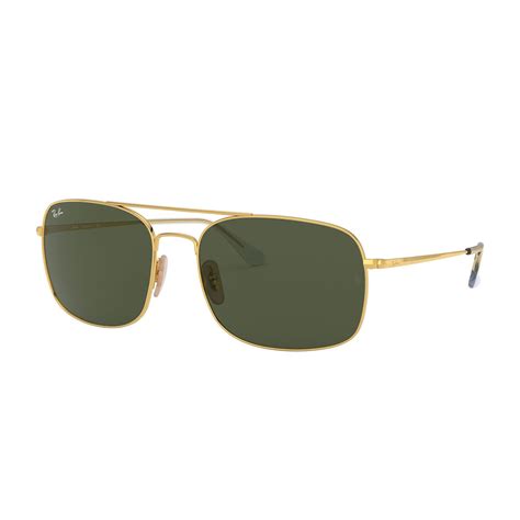 ray ban rectangle aviator sunglasses|ray ban original aviator sunglasses.